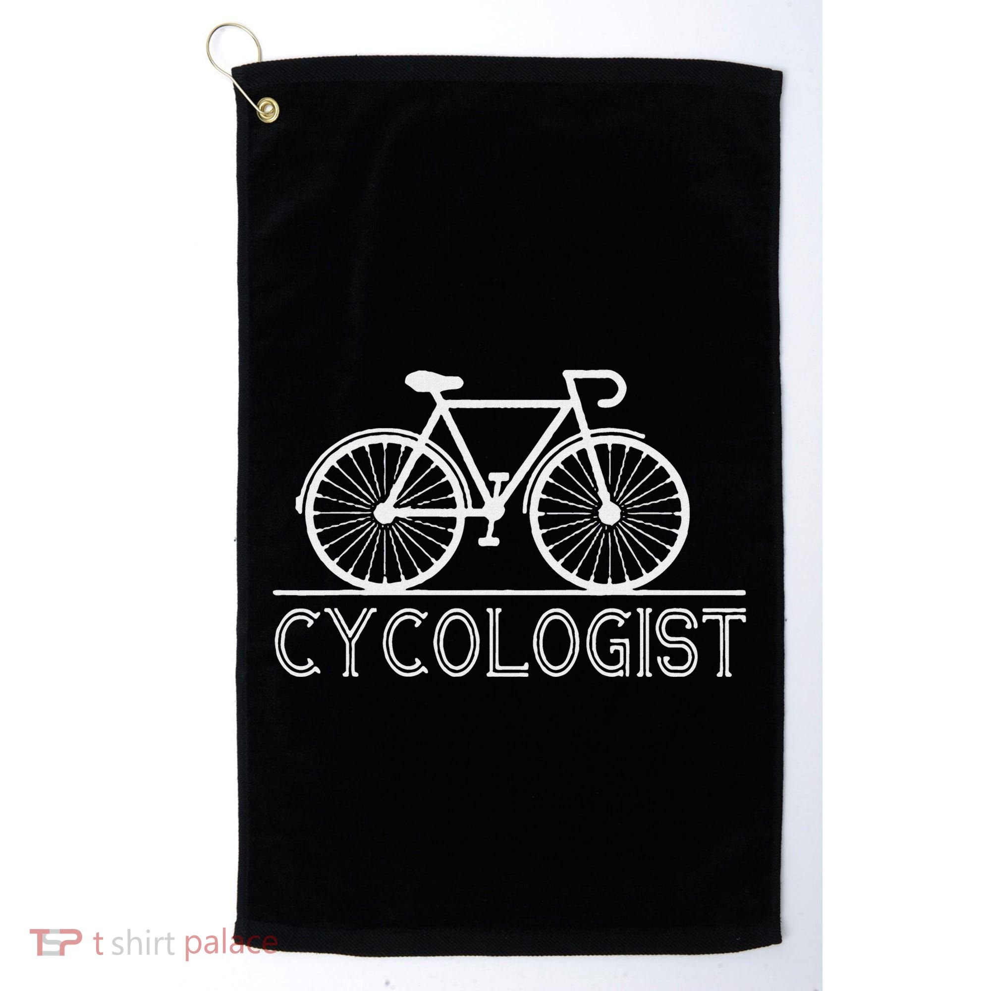 Cycologist Cyclist Road Bike Golf Towel