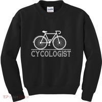 Cycologist Cyclist Road Bike Kids Sweatshirt thumb 0