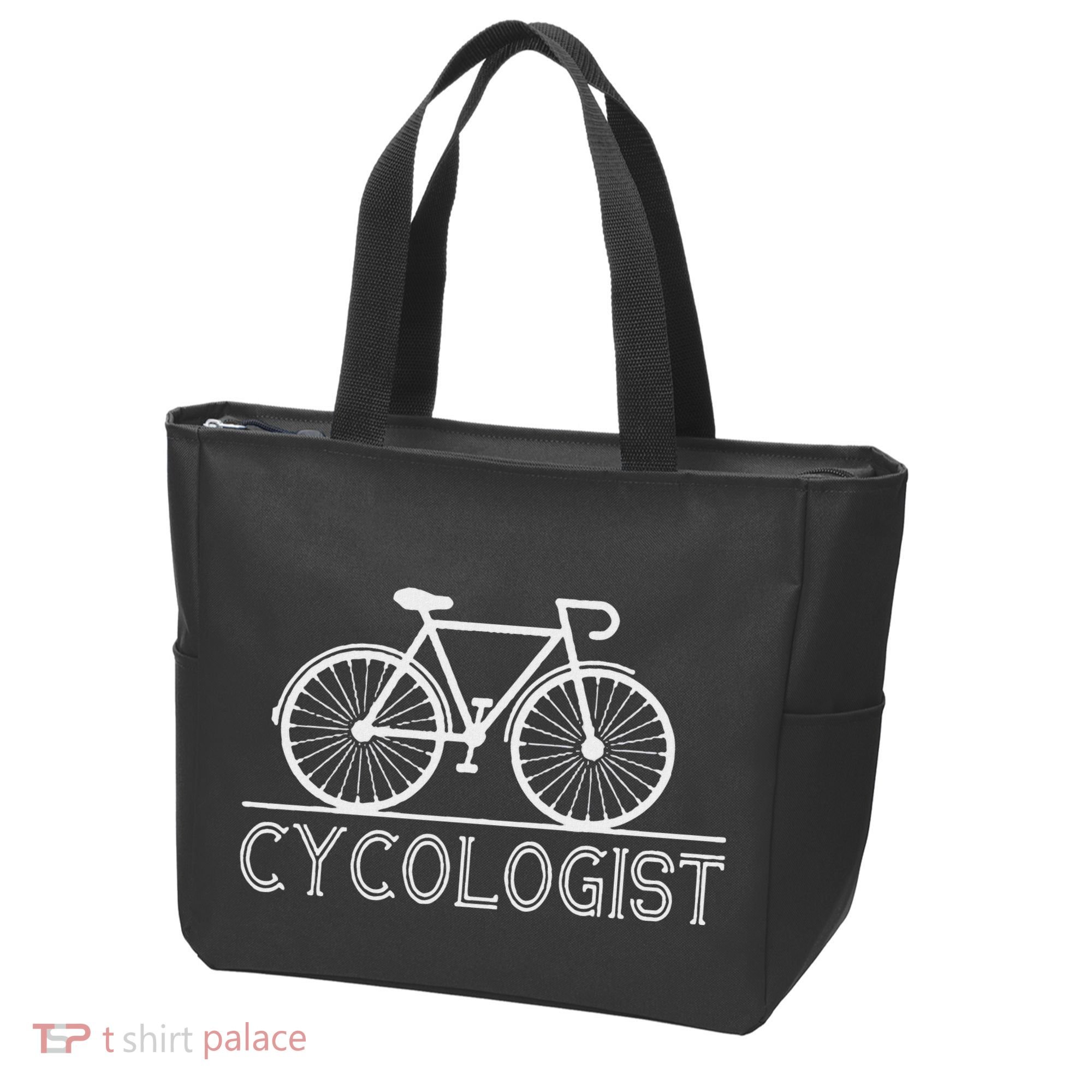 Cycologist Cyclist Road Bike Tote Bag