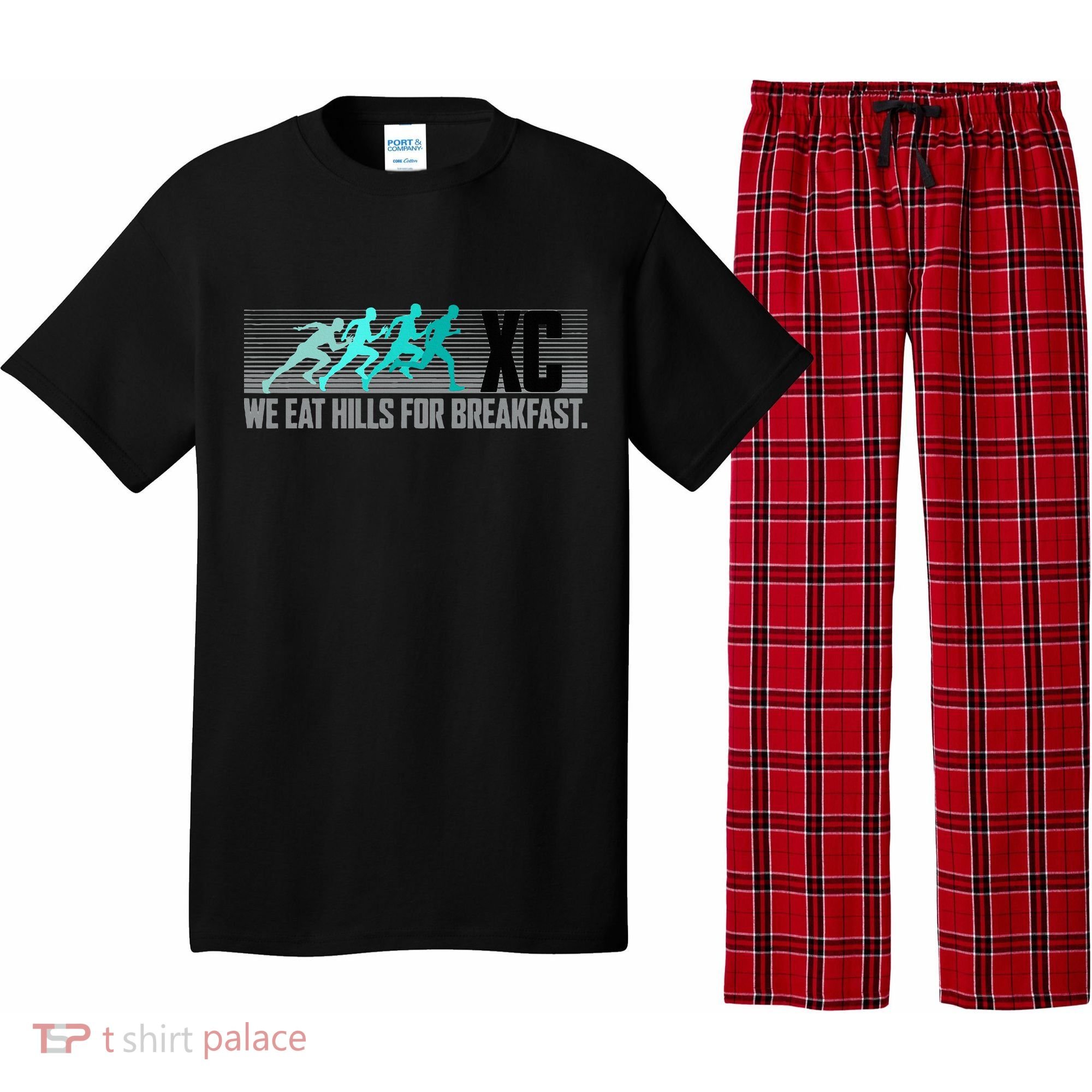 Cross Country Running Pajama Set