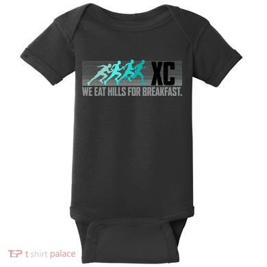 Cross Country Running Baby Bodysuit