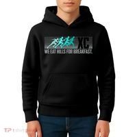 Cross Country Running Kids Hoodie thumb 4