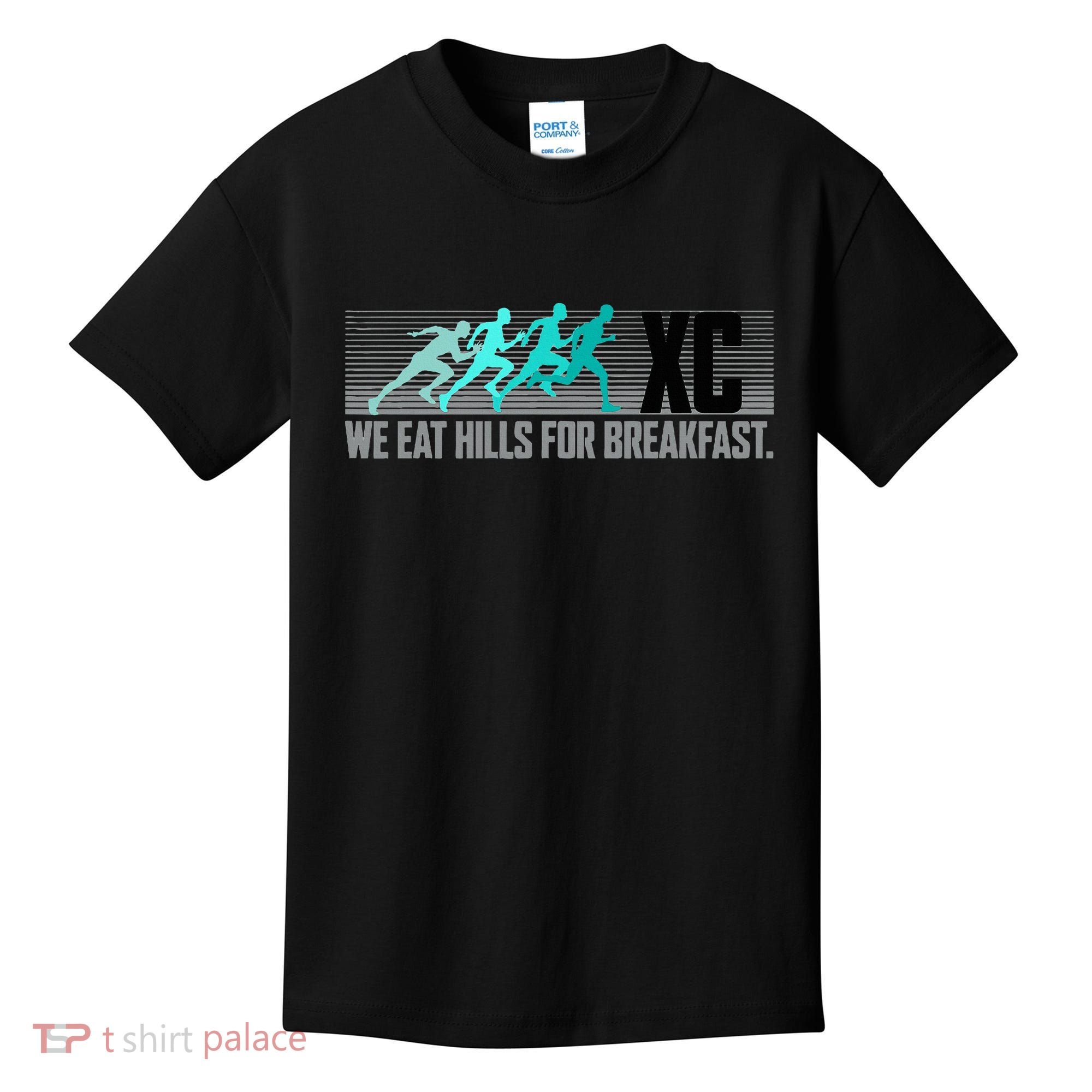 Cross Country Running Kids T-Shirt