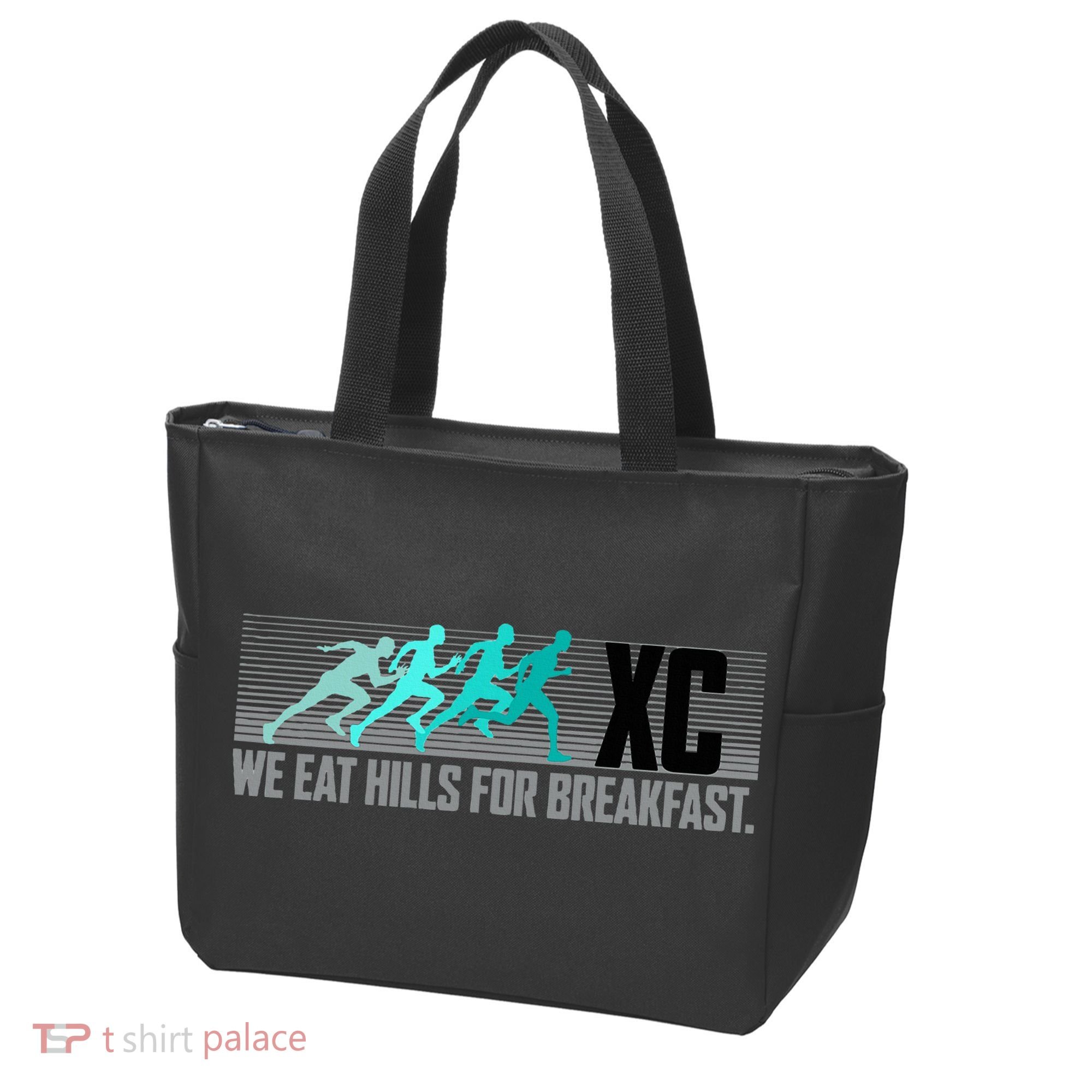 Cross Country Running Tote Bag