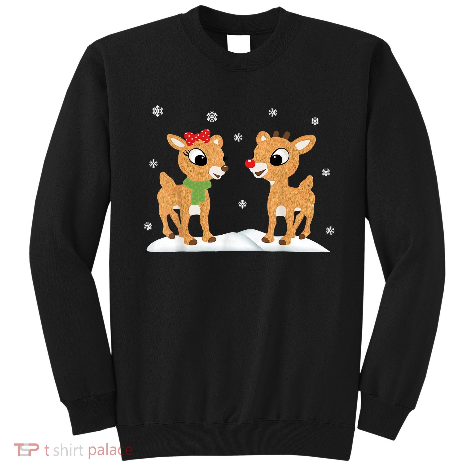 Cute Christmas Reindeers Sweatshirt