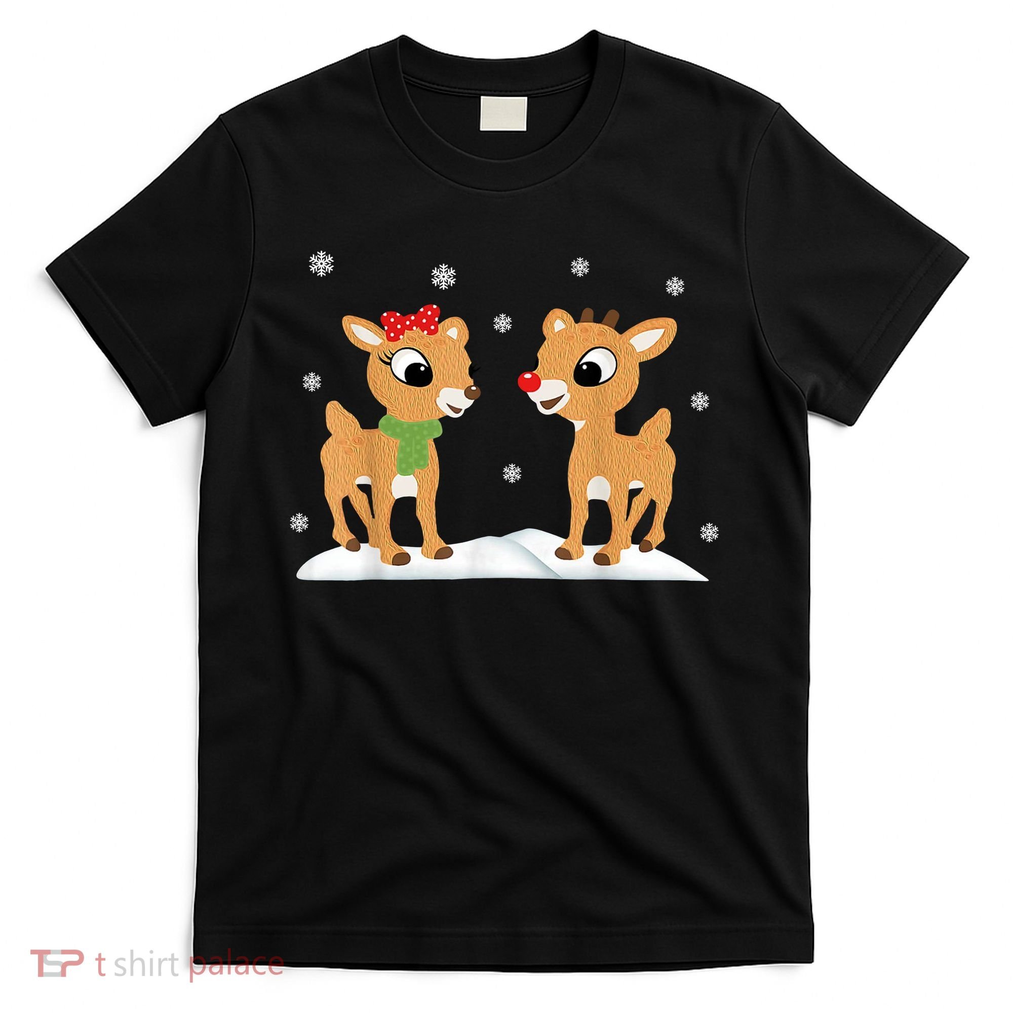 Cute Christmas Reindeers T-Shirt