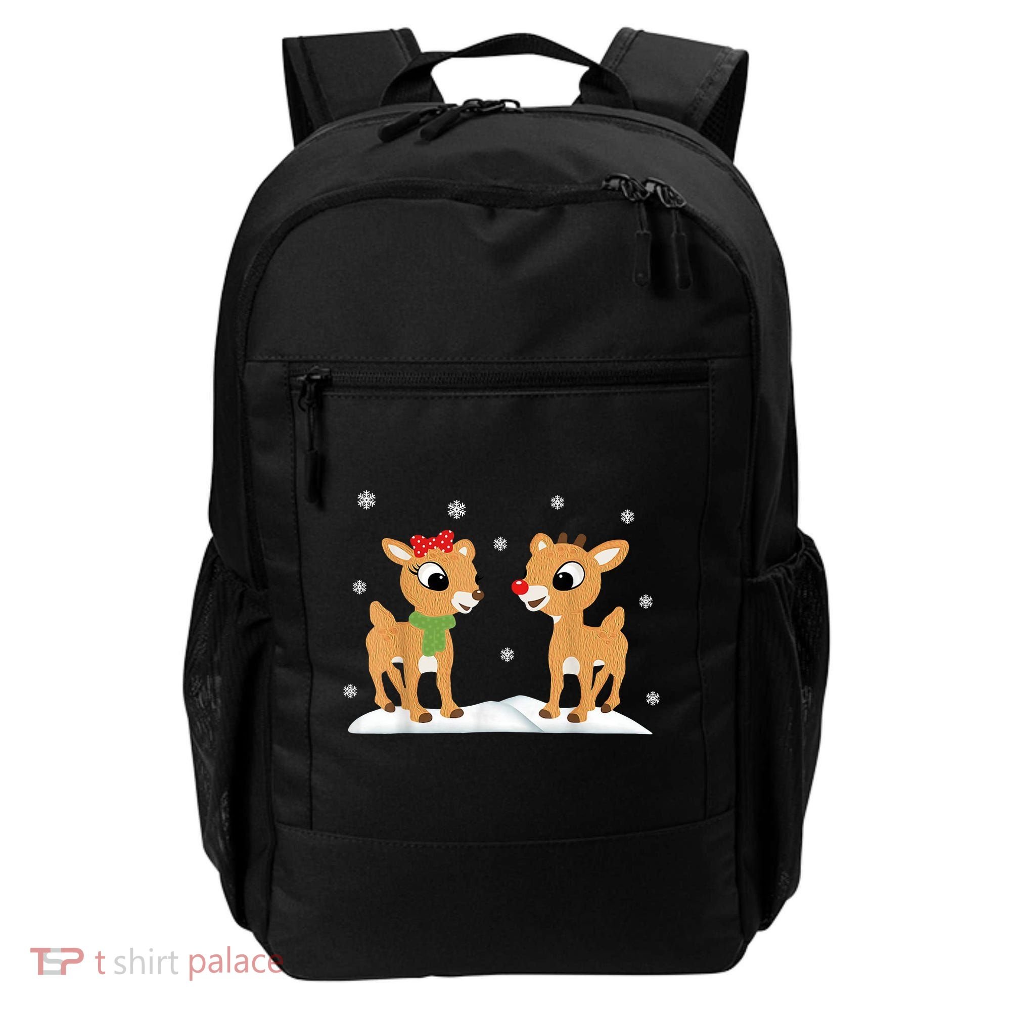 Cute Christmas Reindeers Backpack