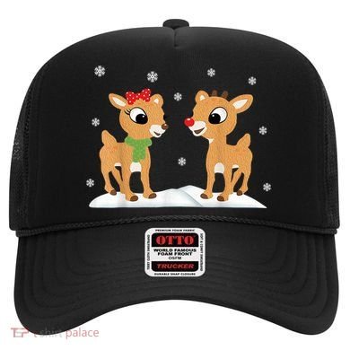 Cute Christmas Reindeers Hat