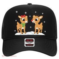 Cute Christmas Reindeers Hat thumb 0