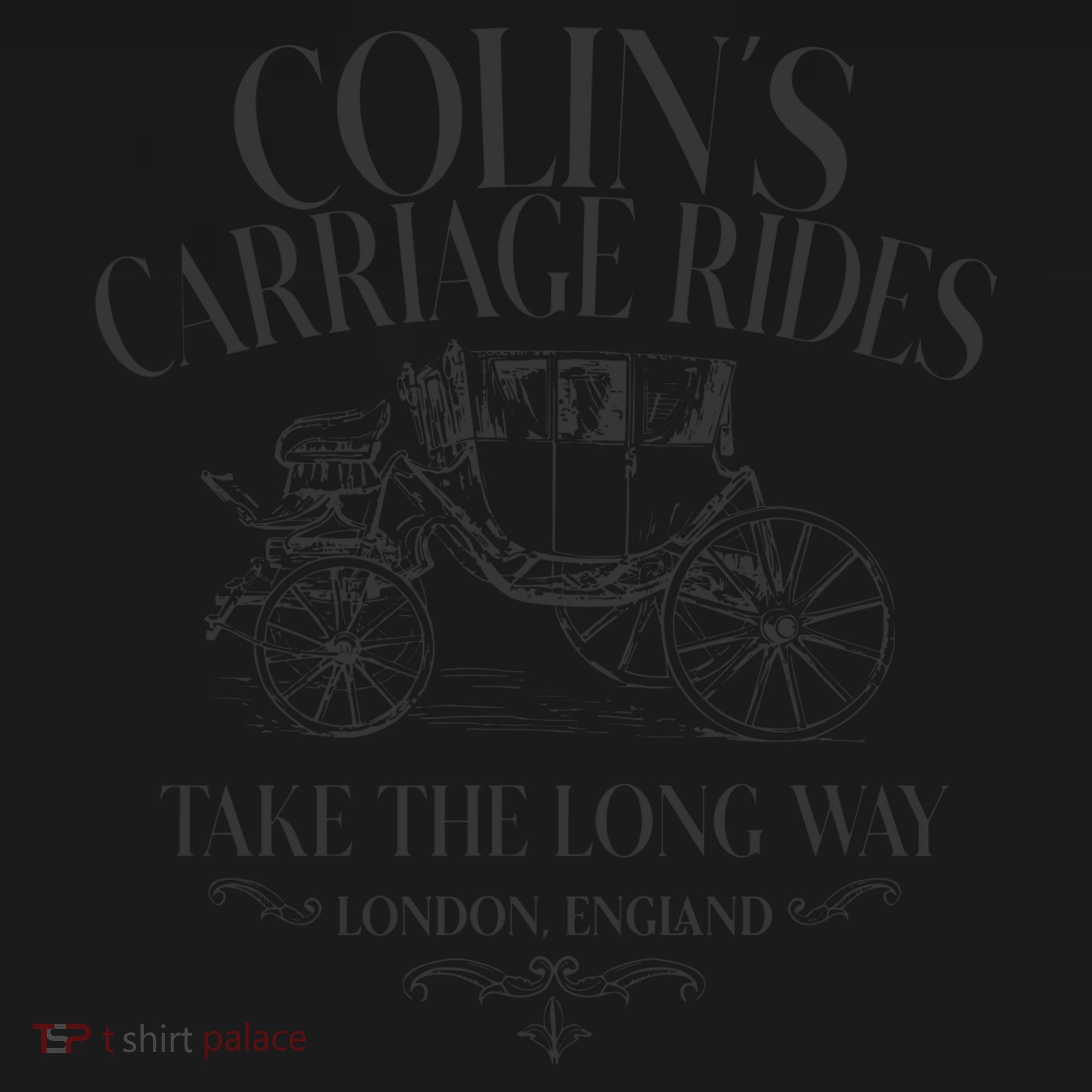 Colins Carriage Rides Take The Long Way Backpack