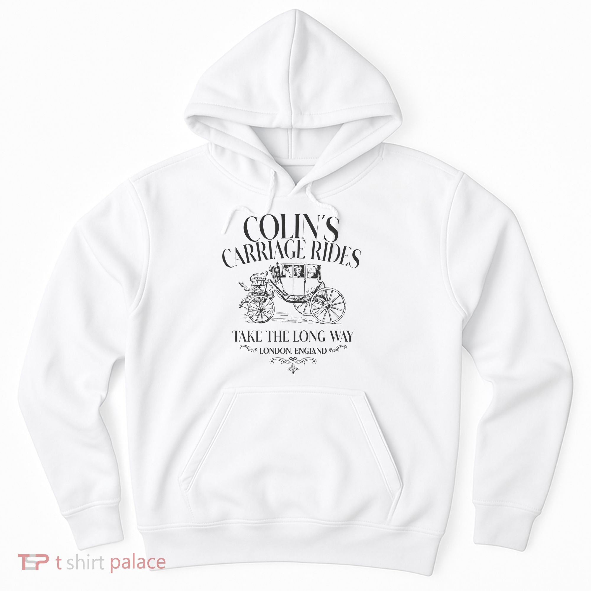 Colins Carriage Rides Take The Long Way Hoodie