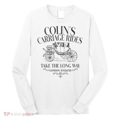 Colins Carriage Rides Take The Long Way Long Sleeve Shirt
