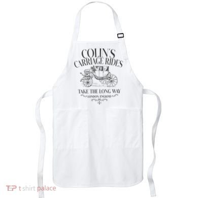 Colins Carriage Rides Take The Long Way Apron