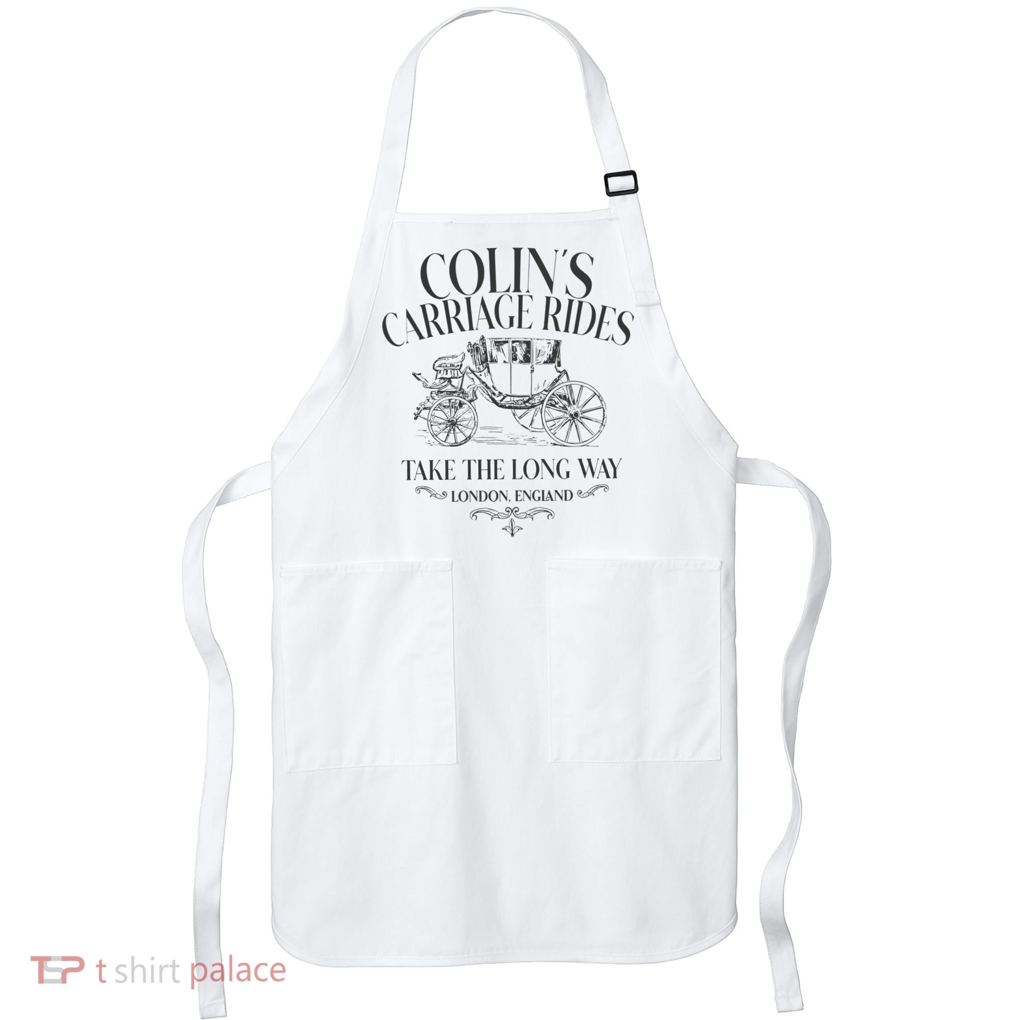 Colins Carriage Rides Take The Long Way Apron
