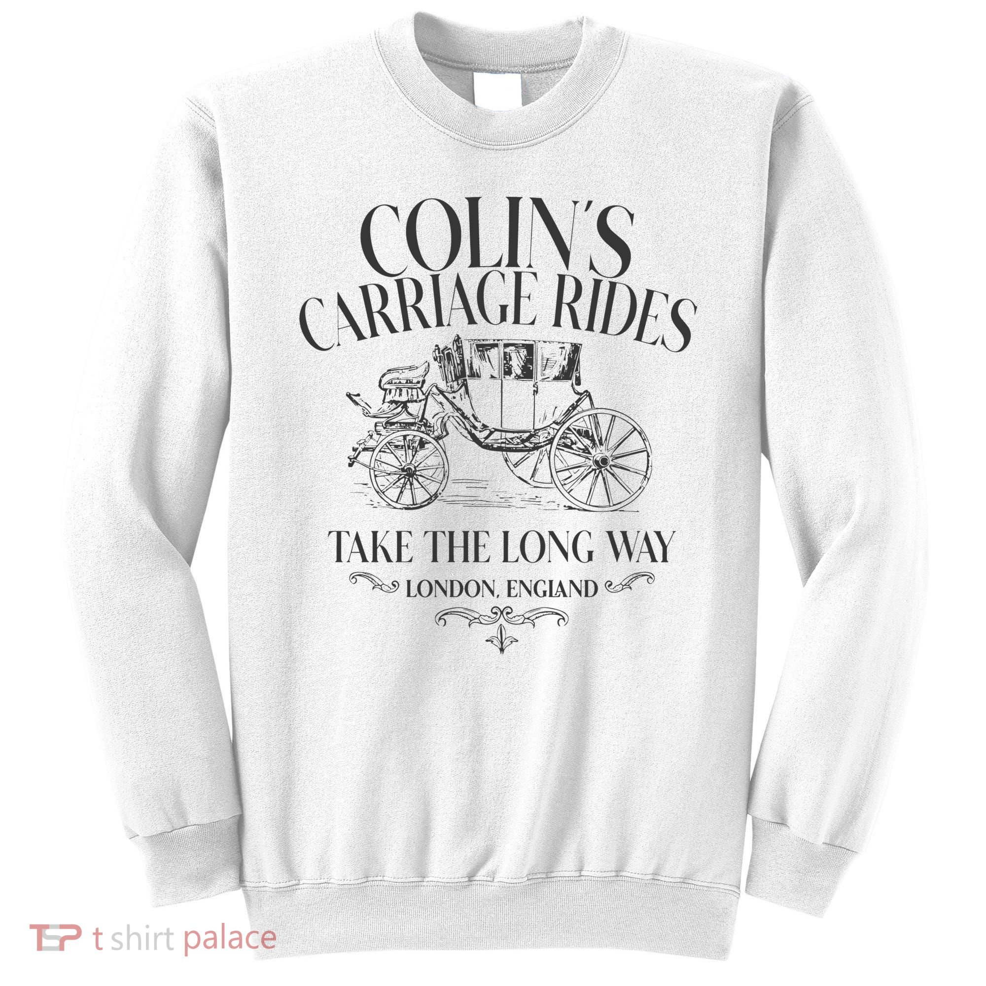 Colins Carriage Rides Take The Long Way Sweatshirt