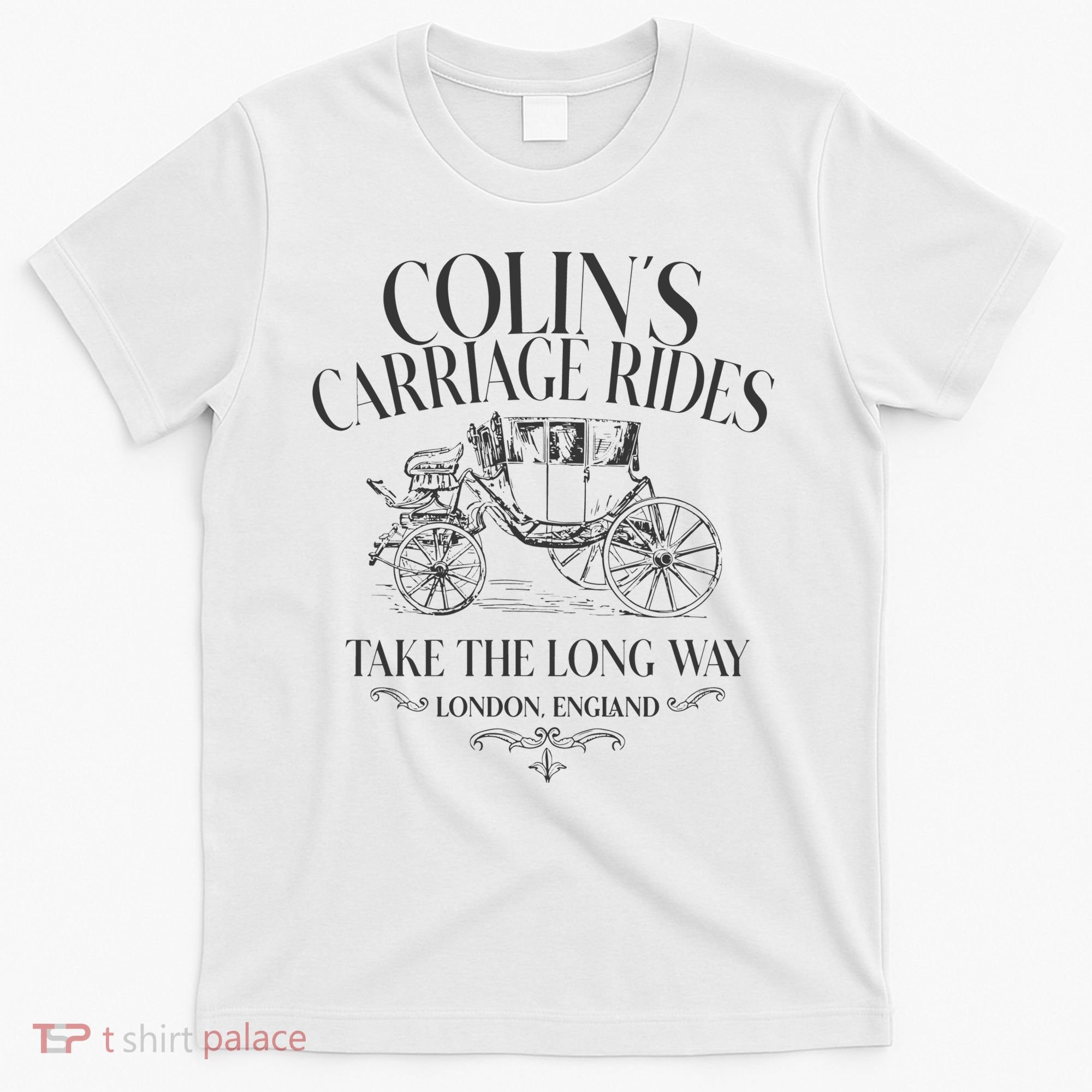 Colins Carriage Rides Take The Long Way T-Shirt