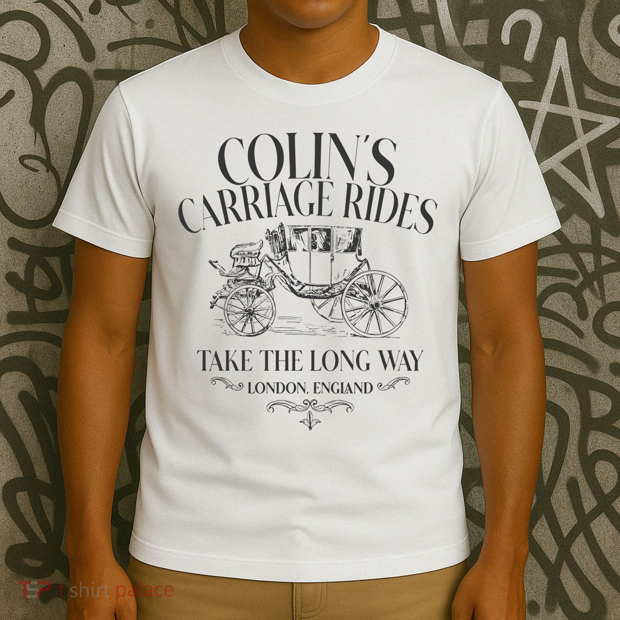 Colins Carriage Rides Take The Long Way T-Shirt