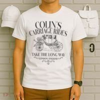 Colins Carriage Rides Take The Long Way T-Shirt thumb 6