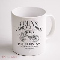Colins Carriage Rides Take The Long Way Coffee Mug thumb 1