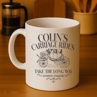 Colins Carriage Rides Take The Long Way Coffee Mug thumb 4