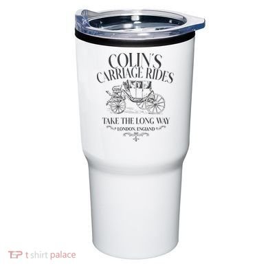 Colins Carriage Rides Take The Long Way Tumbler