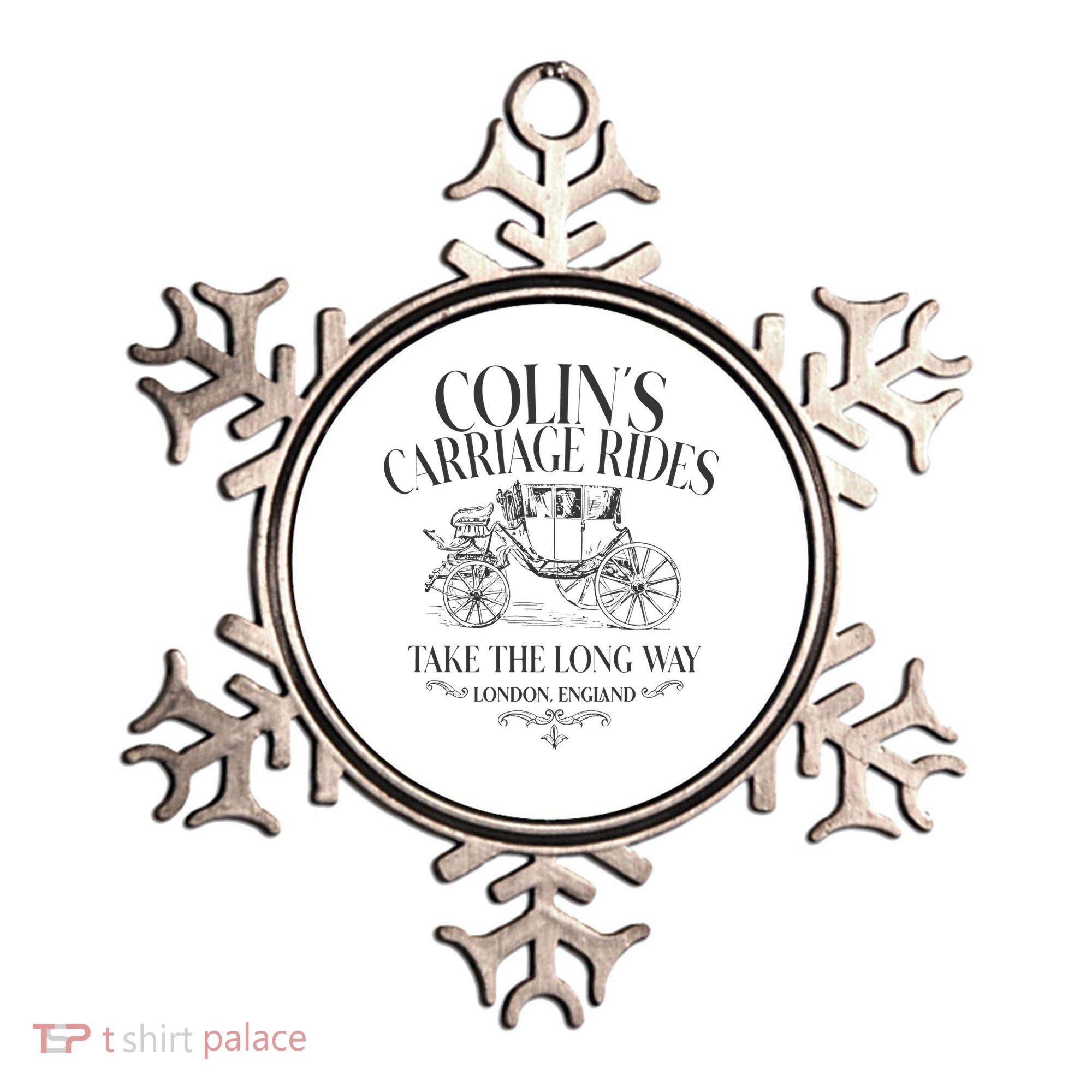 Colins Carriage Rides Take The Long Way Ornament