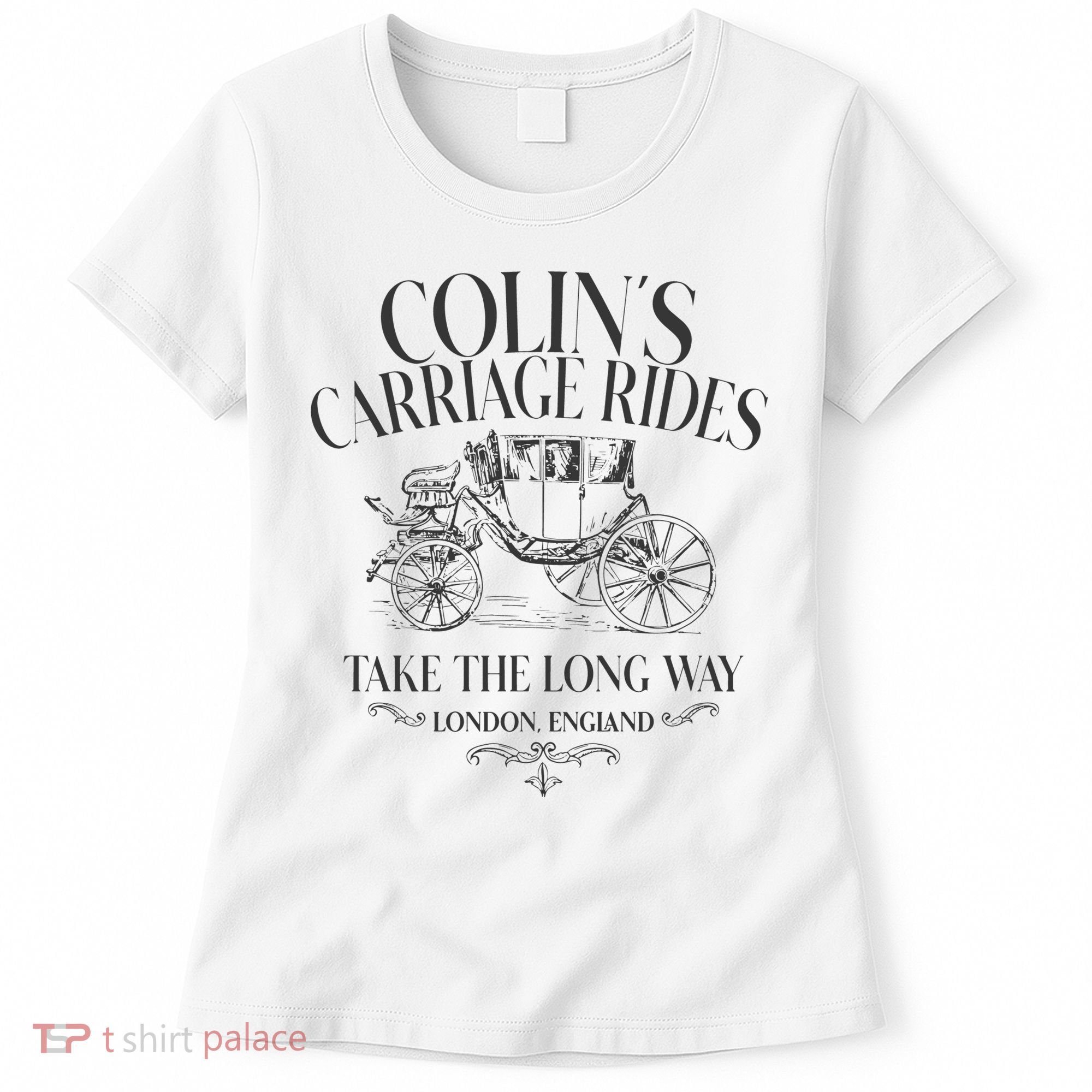 Colins Carriage Rides Take The Long Way Women's T-Shirt