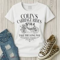Colins Carriage Rides Take The Long Way Women's T-Shirt thumb 3