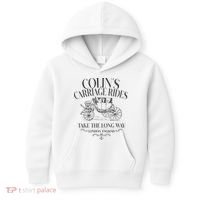 Colins Carriage Rides Take The Long Way Kids Hoodie thumb 0
