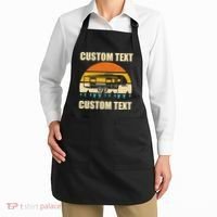 Custom Camper Rv Camping Road Trip Personalize Text Apron thumb 2