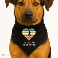 Cross Country Running Gift USA-Made Doggie Bandana thumb 1