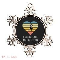 Cross Country Running Gift Ornament thumb 0