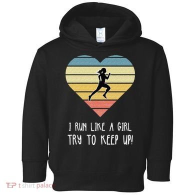Cross Country Running Gift Toddler Hoodie