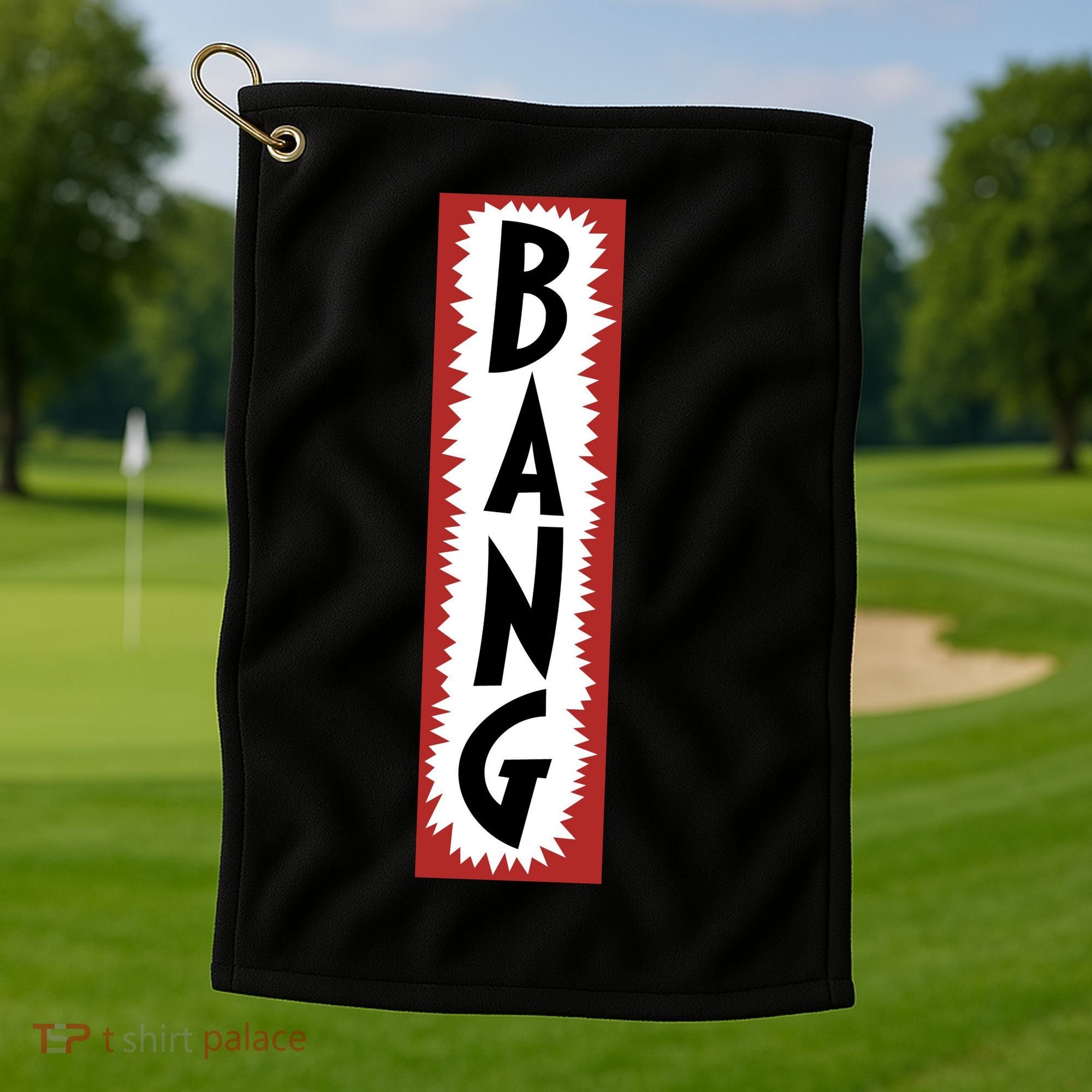 Country Cowboy Rodeo BANG Golf Towel