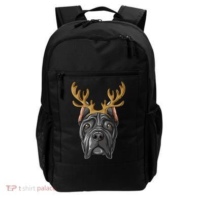 Cane Corso Reindeer Antlers Christmas Cane Corso Gift Backpack