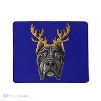 Cane Corso Reindeer Antlers Christmas Cane Corso Gift Mousepad thumb 0