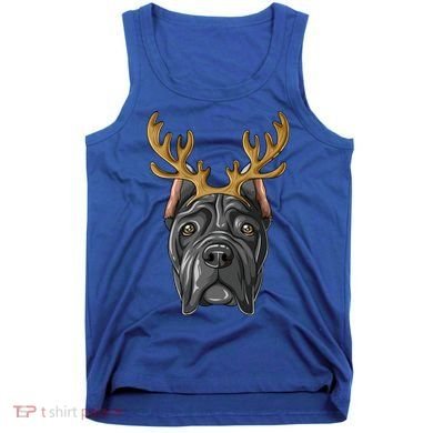 Cane Corso Reindeer Antlers Christmas Cane Corso Gift Tank Top
