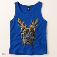 Cane Corso Reindeer Antlers Christmas Cane Corso Gift Tank Top thumb 2