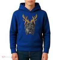 Cane Corso Reindeer Antlers Christmas Cane Corso Gift Kids Hoodie thumb 4