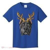 Cane Corso Reindeer Antlers Christmas Cane Corso Gift Kids T-Shirt thumb 0