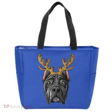 Cane Corso Reindeer Antlers Christmas Cane Corso Gift Tote Bag