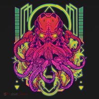 Cool Cybernetic Robot Octopus Squid Doggie Tank thumb 4
