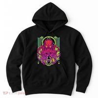 Cool Cybernetic Robot Octopus Squid Hoodie thumb 0