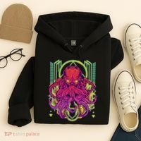 Cool Cybernetic Robot Octopus Squid Hoodie thumb 4