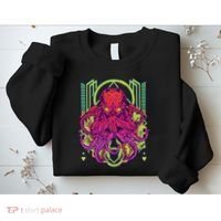 Cool Cybernetic Robot Octopus Squid Sweatshirt thumb 2