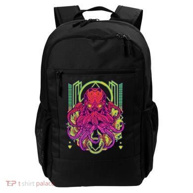 Cool Cybernetic Robot Octopus Squid Backpack