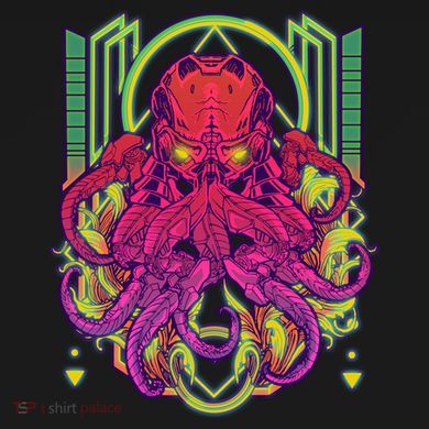 Cool Cybernetic Robot Octopus Squid 16 in Basic Backpack
