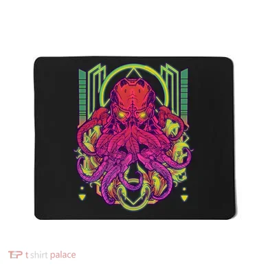 Cool Cybernetic Robot Octopus Squid Mousepad