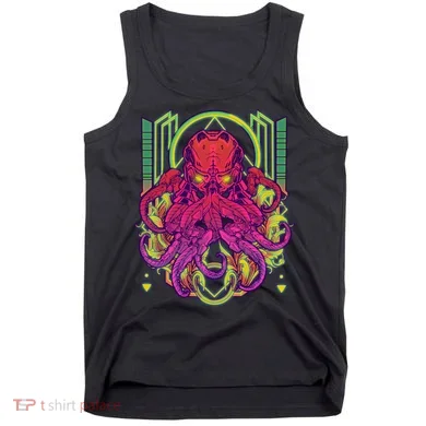 Cool Cybernetic Robot Octopus Squid Tank Top