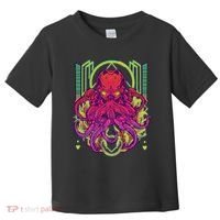 Cool Cybernetic Robot Octopus Squid Toddler T-Shirt thumb 0
